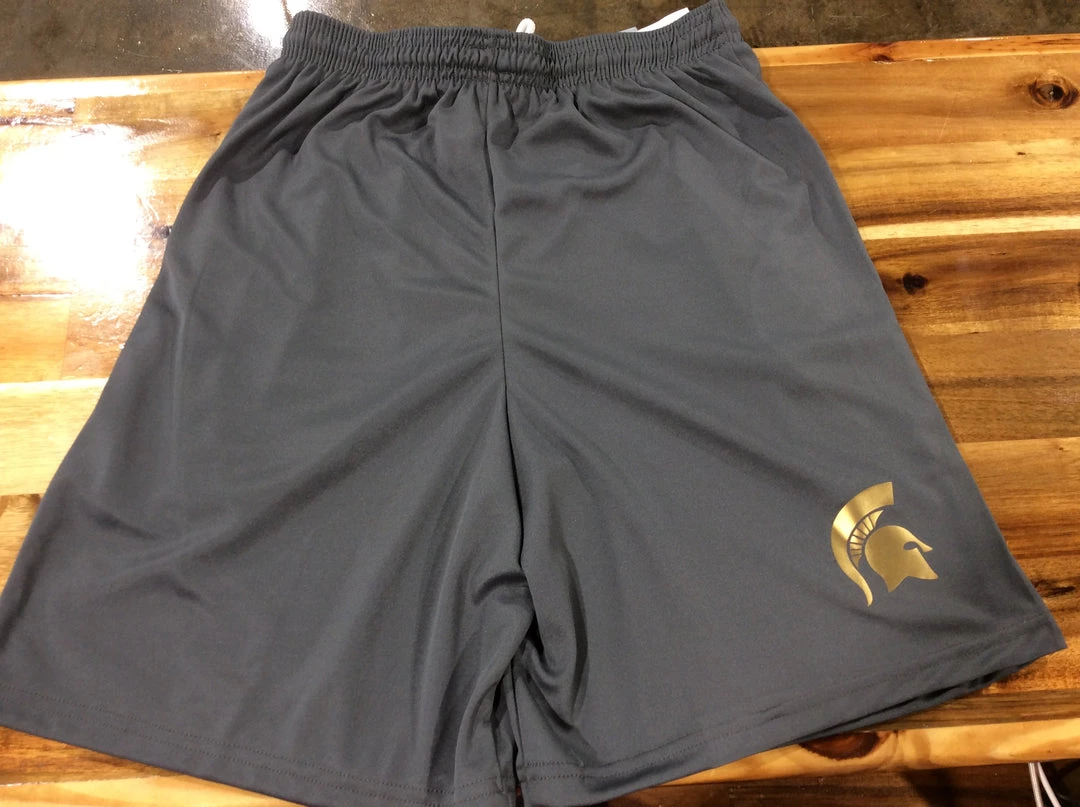YOUTH APPAREL Badger Youth Gray Shorts - Damaged 1 YOUTH APPAREL Badger Youth Gray Shorts - Damaged