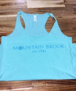 Mountain Brook Sporting Goods APPAREL Mtn Brook Women's Teal Tank With Mountain Brook Est. 1942