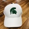 *Spartan Pride White Nike Aerobill Hat With Green Spartan Head APPAREL