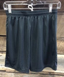 A4 Youth Athletic Shorts-Black YOUTH APPAREL