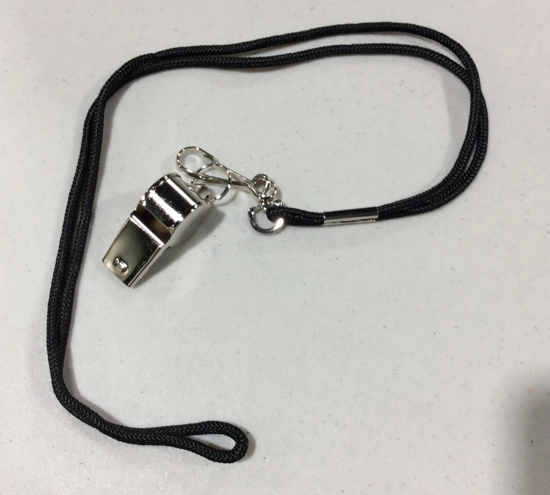 Champion Sports FOOTBALL Whistle (Lanyard And Whistle) 3 Champion Sports FOOTBALL Whistle (Lanyard And Whistle)