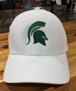 The Game/MB The Game White Baseball Cap With Spartan Head SPARTAN PRIDE