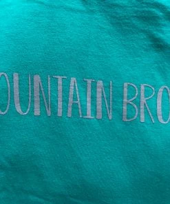 Mtn. Brook Comfort Colors Youth IslandGreen Long Sleeve