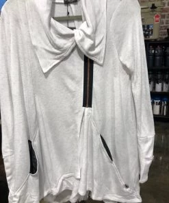 APPAREL Terez Ash Zip Drape Jacket