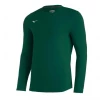 Mizuno L/S Dark Green Performance Shirt