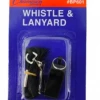 Champion Sports FOOTBALL Whistle (Lanyard And Whistle)