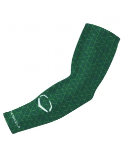 BASEBALL / SOFTBALL Evoshield Evocharge Compression Arm Sleeve- Green