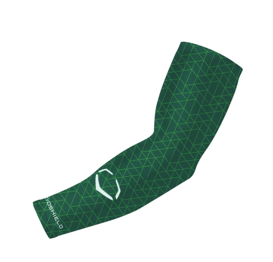 BASEBALL / SOFTBALL Evoshield Evocharge Compression Arm Sleeve- Green 1 BASEBALL / SOFTBALL Evoshield Evocharge Compression Arm Sleeve- Green