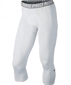 Nike Pro Cool Compression 3/4 Tight - White