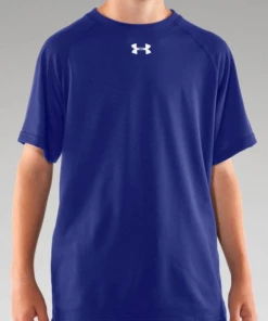 APPAREL Under Armour Boys Locker Tee Short Sleeve-Royal