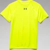 APPAREL Under Armour Boys Locker Tee Short Sleeve-Hi Vis Yellow