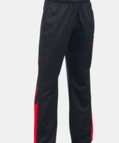 Under Armour Boys Brawler 2.0 Pant- Black/Red APPAREL