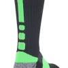 Pro Feet Shooter 2.0 Sock-Black/Neon Green