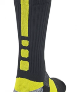 FOOTWEAR Pro Feet Shooter 2.0 Sock-Black/Yellow