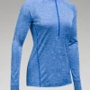 Under Armour UA Womens Tech 1/2 Zip-Twist-HEATHERED ROYAL