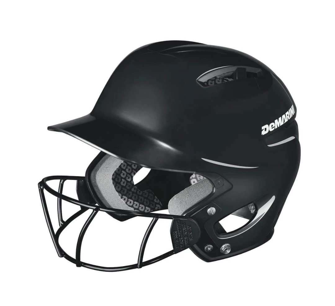 Demarini Paradox Protege Batting Helmet- Charcoal 3 Demarini Paradox Protege Batting Helmet- Charcoal