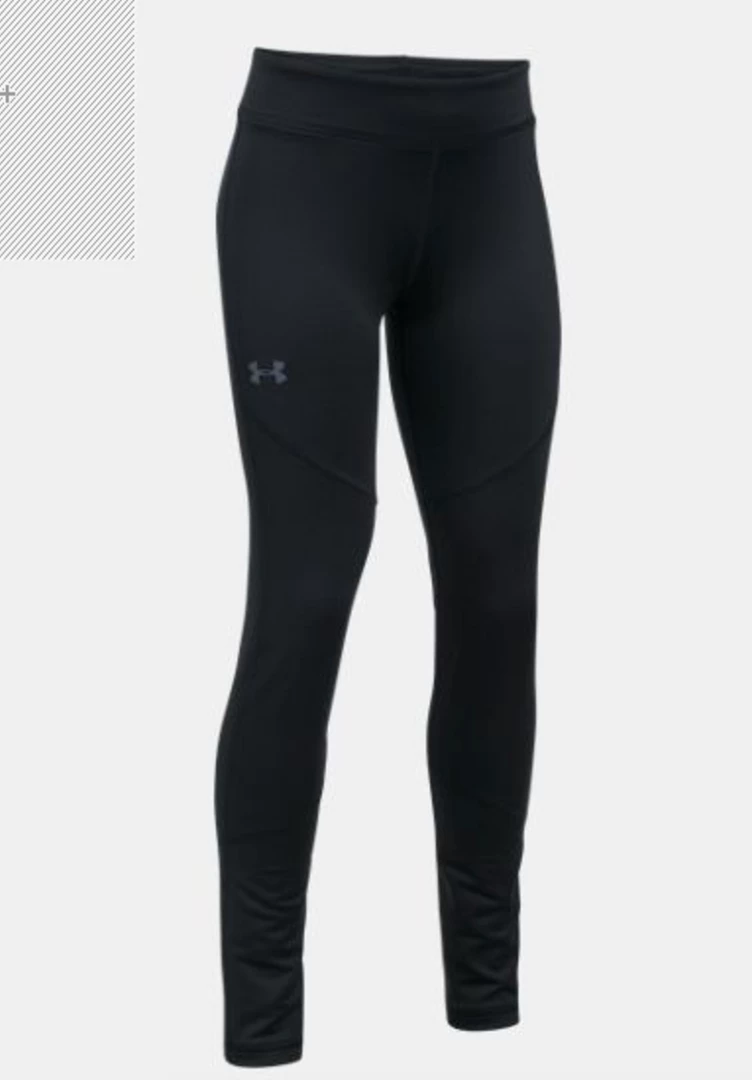 Under Armour UA ColdGear Girls’ Leggings - Black APPAREL 1 Under Armour UA ColdGear Girls’ Leggings - Black APPAREL