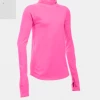 Under Armour SOCCER UA Girls ColdGear Mock - Pink Punk