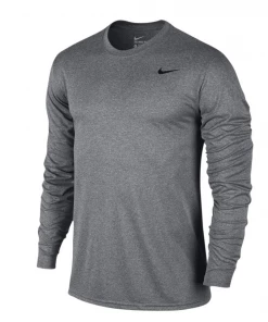 Nike Youth Legend L/S Tee- Grey APPAREL