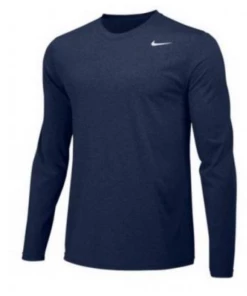 Nike Youth Legend L/S Tee- Navy APPAREL