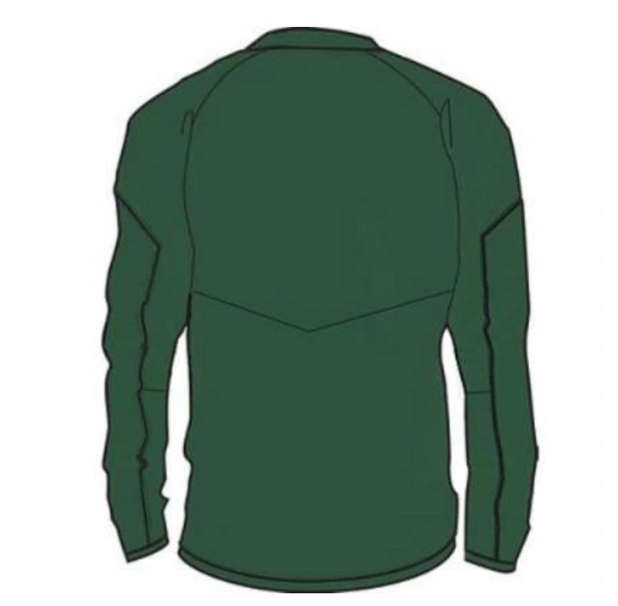 Nike Men's Hybrid BP Crew Pullover- Green 2 Nike Men's Hybrid BP Crew Pullover- Green