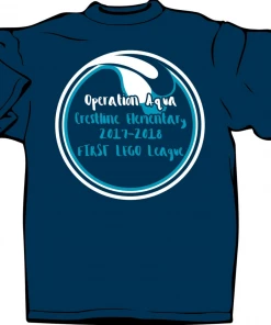 Mountain Brook Sporting Goods APPAREL Crestline Operation Aqua T-Shirt