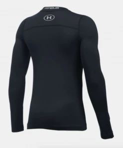 YOUTH APPAREL Under Armour Youth ColdGear Armour Crew - Black