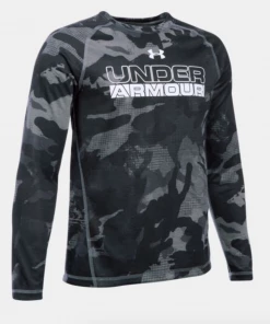 APPAREL Under Armour Boy's Infared ColdGear Long Sleeve - Grey Area