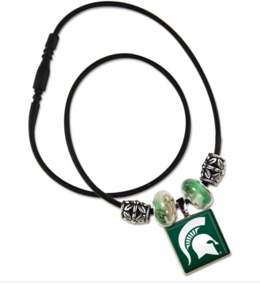 WinCraft Inc SPARTAN Lifetile Bead Necklace 1 WinCraft Inc SPARTAN Lifetile Bead Necklace