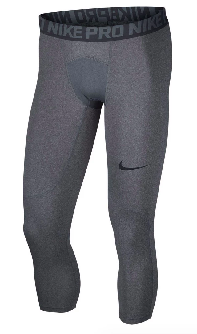 Nike Pro Cool Compression 3/4 Tight - Grey APPAREL 1 Nike Pro Cool Compression 3/4 Tight - Grey APPAREL