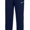 Youth Nike Club Fleece Open Hemmed Pant - NAVY
