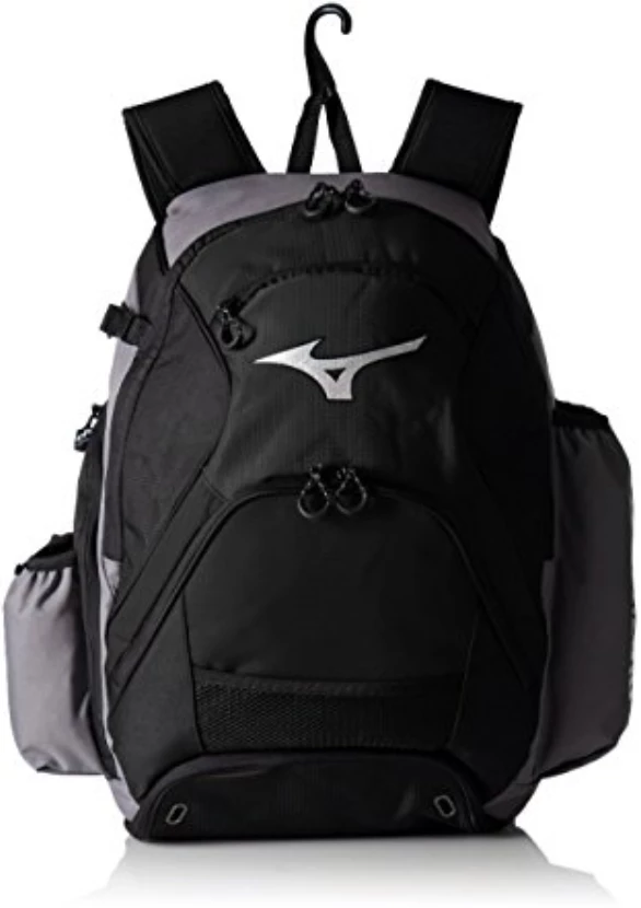 ACCESSORIES Mizuno MVP Backpack Grey/Black 1 ACCESSORIES Mizuno MVP Backpack Grey/Black