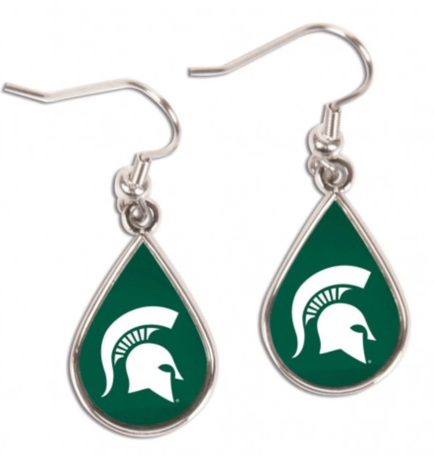 WinCraft Inc SPARTAN PRIDE Spartan Earrings 1 WinCraft Inc SPARTAN PRIDE Spartan Earrings