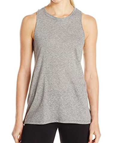 APPAREL Women's Terez Racerback Tank - Grey 1 APPAREL Women's Terez Racerback Tank - Grey
