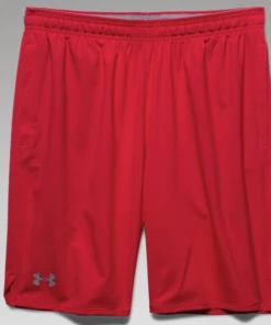 Under Armour Qualifier Woven Short -Red FOOTBALL
