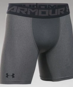MEN'S APPAREL Under Armour Heat Gear 2.0 Compression Shorts -Gray
