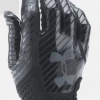 Under Armour Spotlight Football Gloves-Black