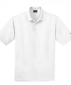 Nike Dri-Fit Micro Pique Polo - White APPAREL