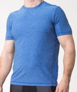 MPG Vigor S/S Tee Shirt Azure Blue MEN'S APPAREL