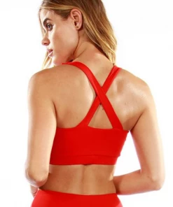 APPAREL Strut This Kenzie Bra - Red