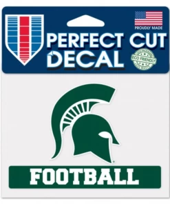 WinCraft Inc Spartan Football Vinyl Car/Window Decal