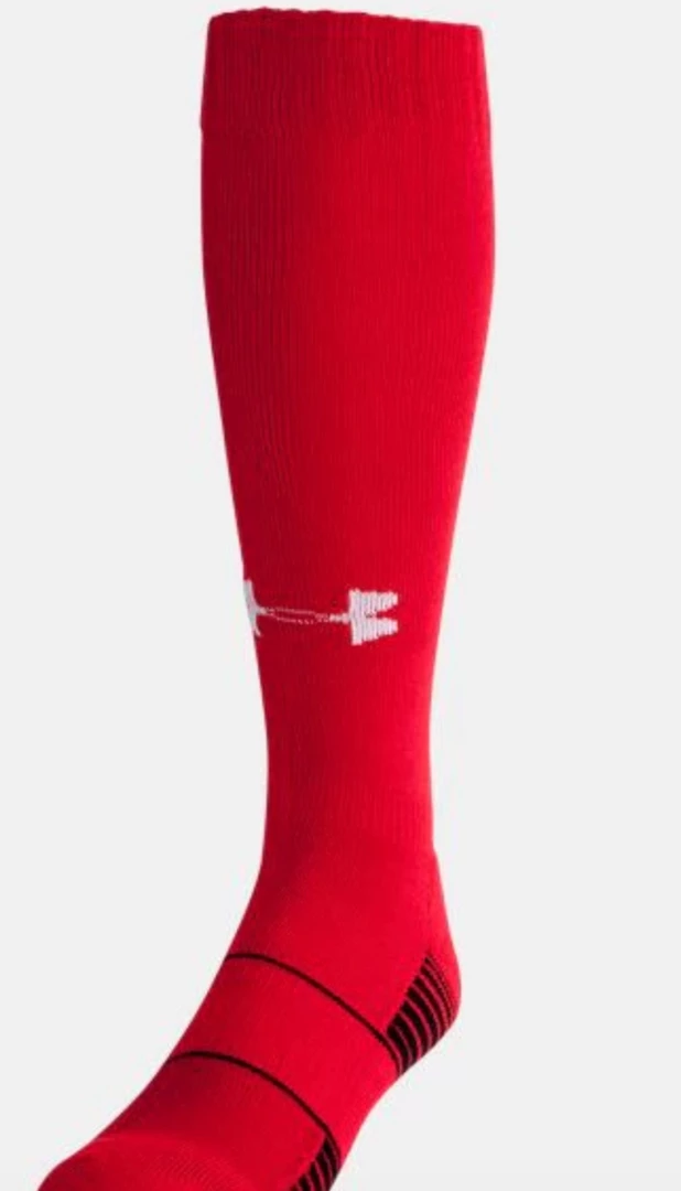 Mountain Brook Sporting Goods Under Armour Over-The-Calf Team- Red APPAREL 1 Mountain Brook Sporting Goods Under Armour Over-The-Calf Team- Red APPAREL