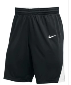 Nike Mens Black/white Basketball Shorts