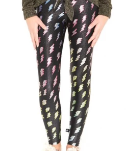 YOUTH APPAREL Terez Youth Glitter Lightning Leggings
