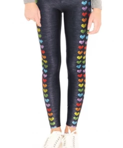 YOUTH APPAREL Terez Youth Love Is Love Leggings