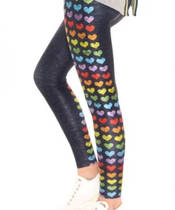 YOUTH APPAREL Terez Youth Love Is Love Leggings