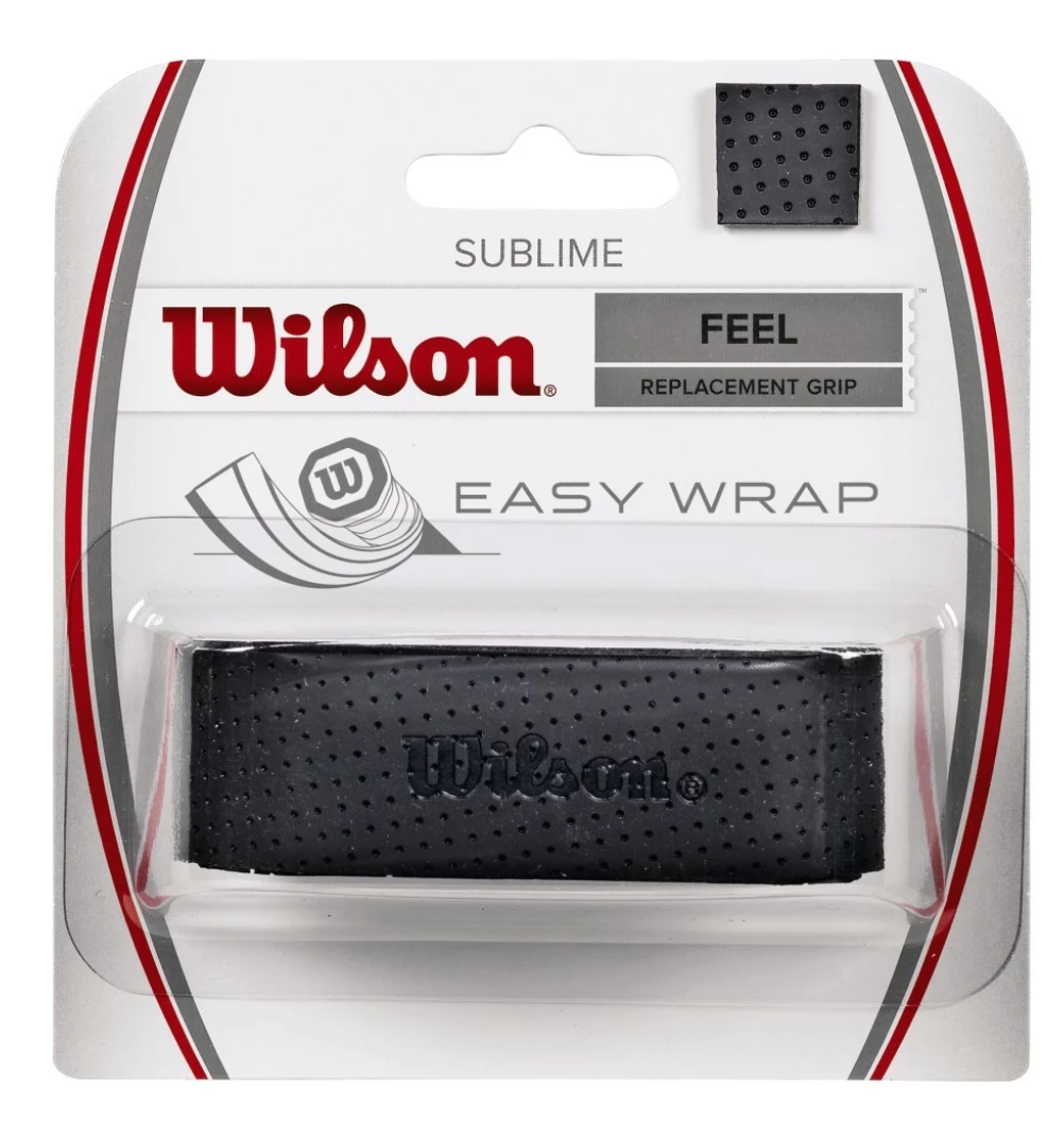 Wilson Sporting Goods Wilson Black Sublime Replacement Grip ACCESSORIES 1 Wilson Sporting Goods Wilson Black Sublime Replacement Grip ACCESSORIES