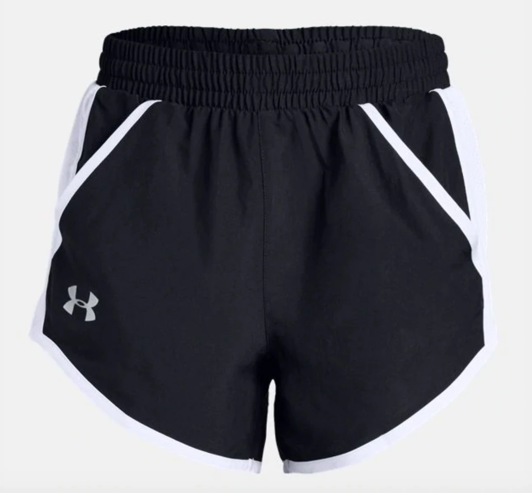 Under Armour YOUTH APPAREL Fly By Girls' Short Black 1 Under Armour YOUTH APPAREL Fly By Girls' Short Black