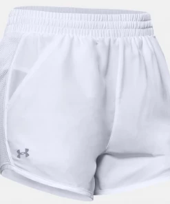 Under Armour Fly By Women's Shorts White WOMEN'S APPAREL