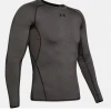 Under Armour Heat Gear L/S Compression Shirt --Adult Graphite
